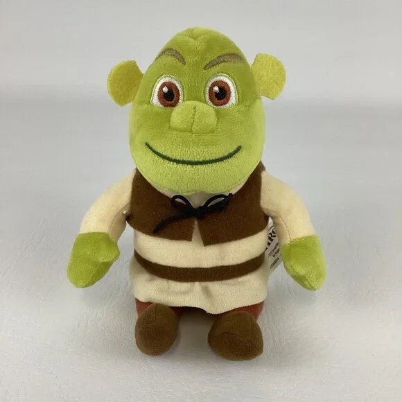 Shrek Plush Mini Stuffed Animal 6" Doll Toy Green Ogre DreamWorks 2019 - Picture 1 of 6